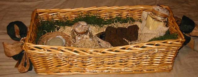 basket of personal items